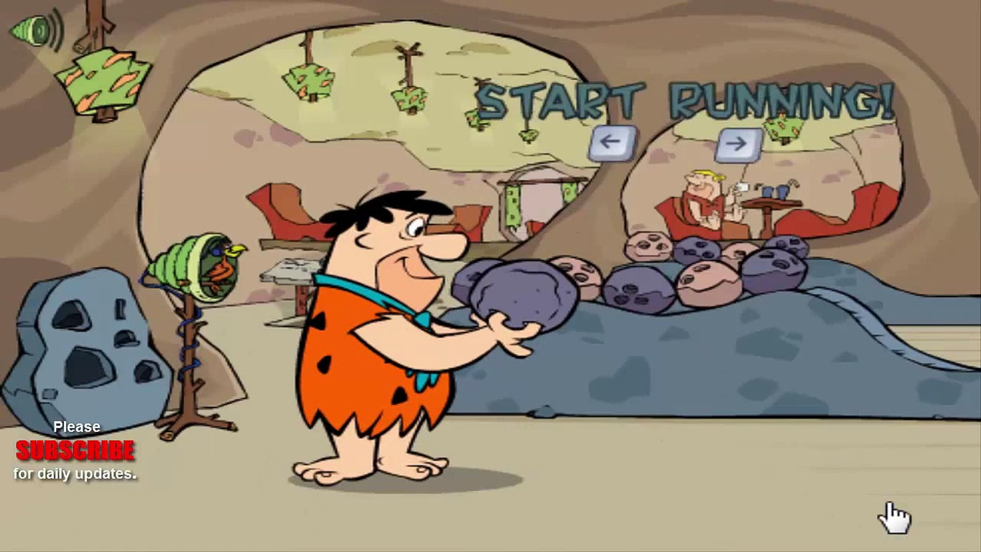 The Flintstones Bowling Game For Kids