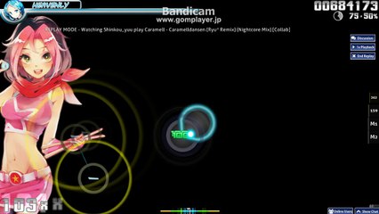 osu! Caramelldansen (Ryu* Remix) (Nightcore Mix) [Collab]