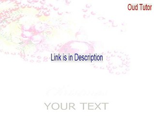 Oud Tutor Free Download - Instant Download