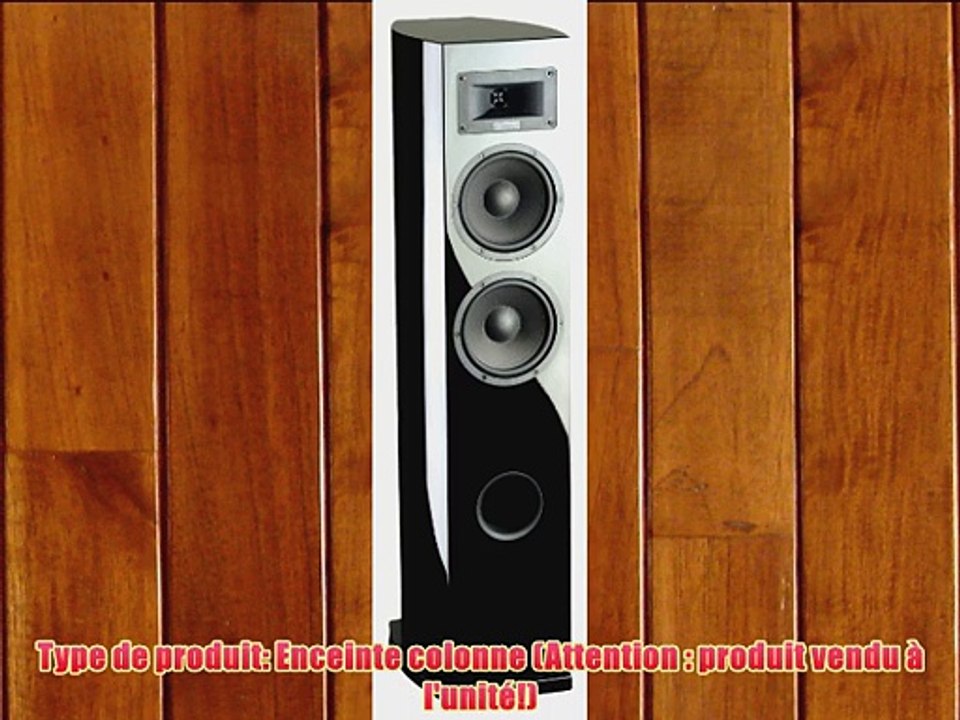 Davis Acoustics Stentaure LE enceinte colonne 2 voies / 3 haut-parleurs 180 W Noir Laqu? (vendue