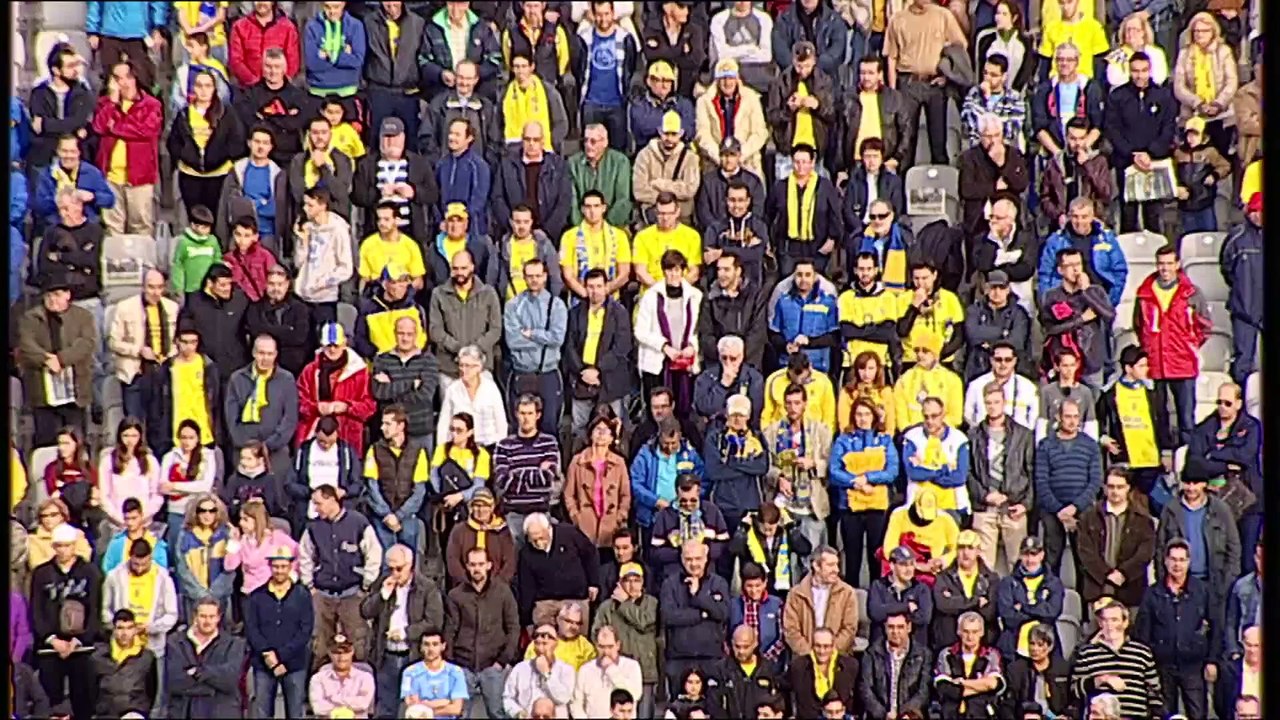 2ª División 2014-2015 - 25ª Jornada - UD Las Palmas vs Real Racing Club (1-0) NAUZET ALEMÁN