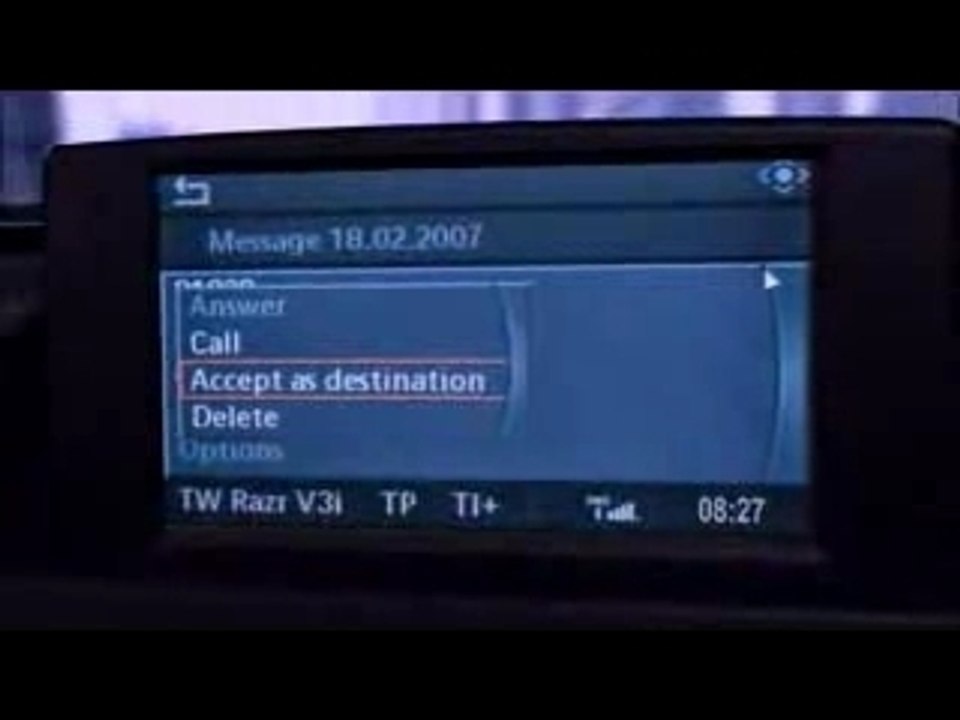 Google Maps et BMW - GPS