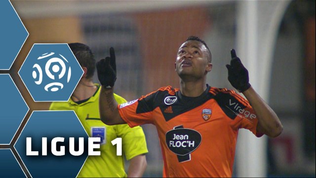 But Jordan AYEW (50ème) / FC Lorient - Olympique Lyonnais (1-1) - (FCL - OL) / 2014-15