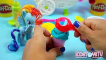 My Little Pony Friendship is magic Play doh ice cream MLP toys (HD)