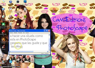 Como hacer una silueta en PhotoScape¡¡ CamiEditions PhotoScape