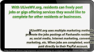 Martinsburg WV Craigslist Jobs Vs ULiveWV.org Jobs