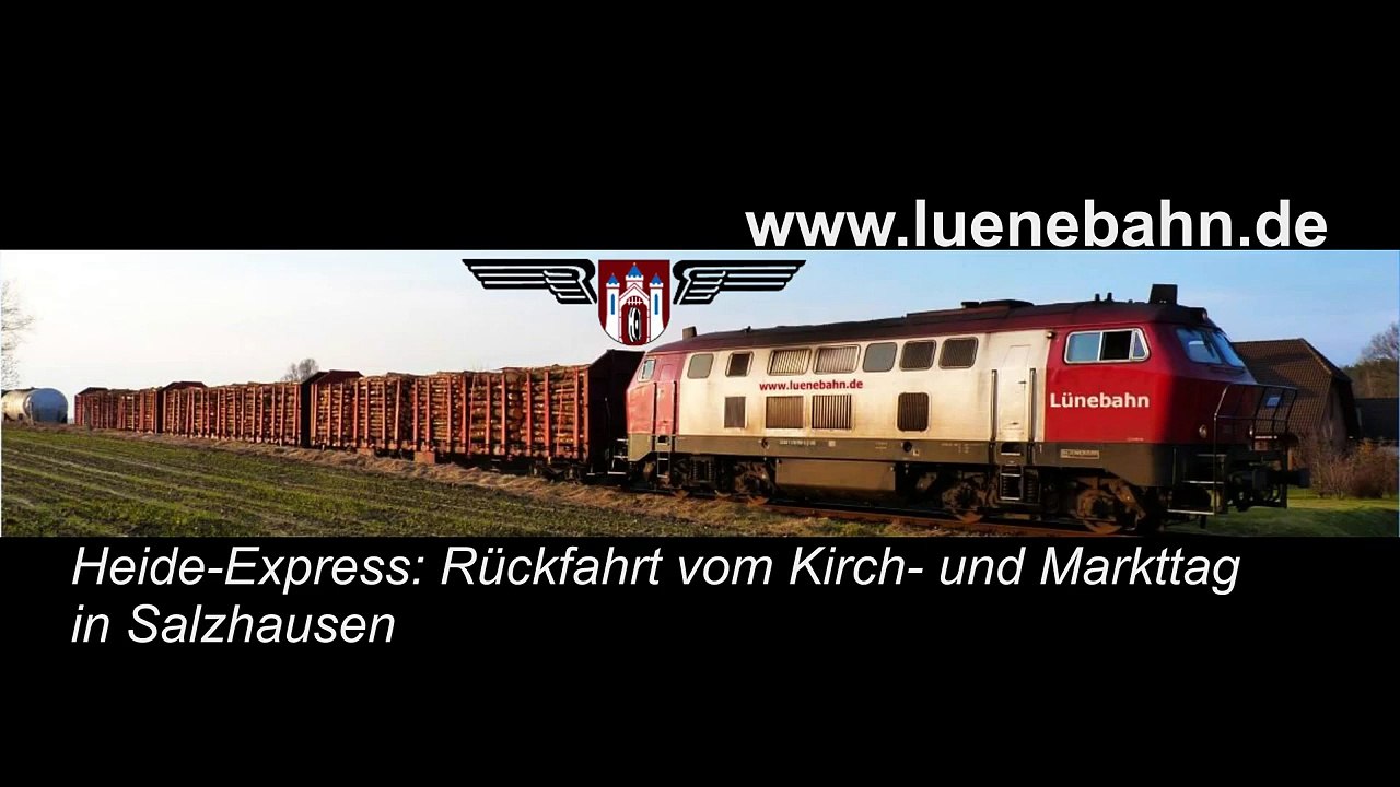 Heide-Express- Ruckfahrt vom Kirch- und Markttag in Salzhausen
