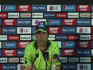 Amazing words by Misbah ul Haq