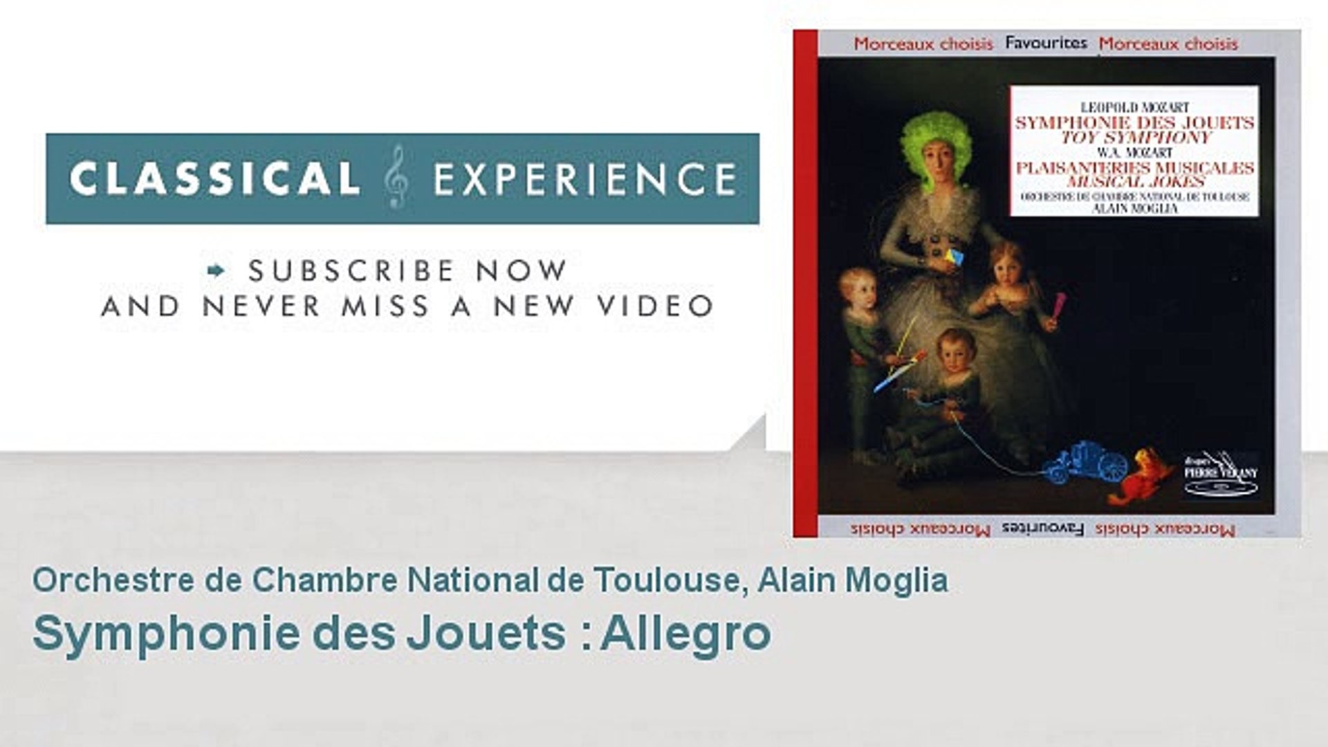 Léopold Mozart : Symphonie des Jouets : Allegro - Vidéo Dailymotion