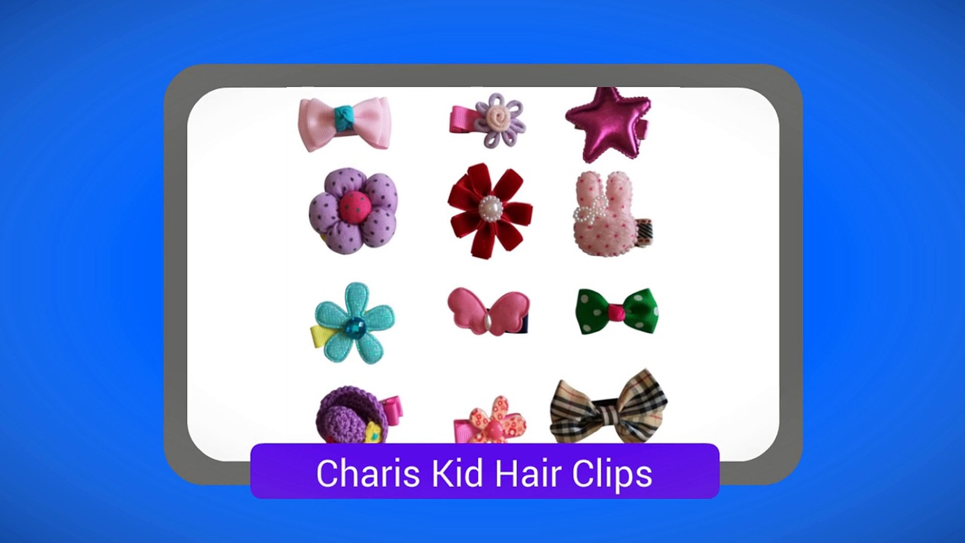 ⁣Hair Clips for Toddlers by Charis Kid