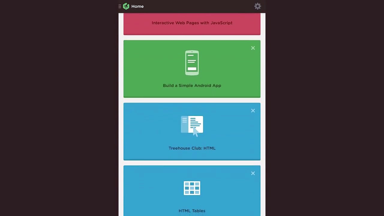 Treehouse for Android   Available Now in the Play Store