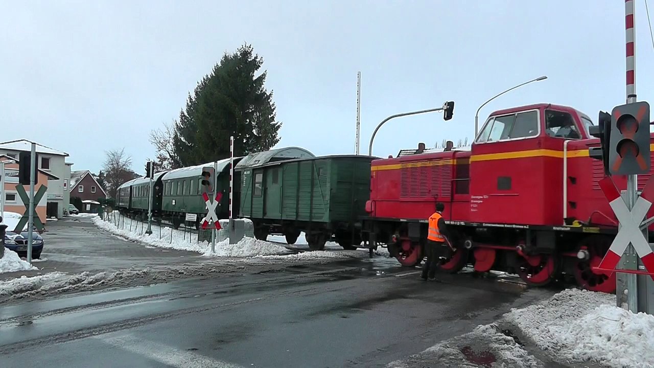 Mit dem Heide-Express auf der Nikolausfahrt von Winsen nach Niedermarschacht