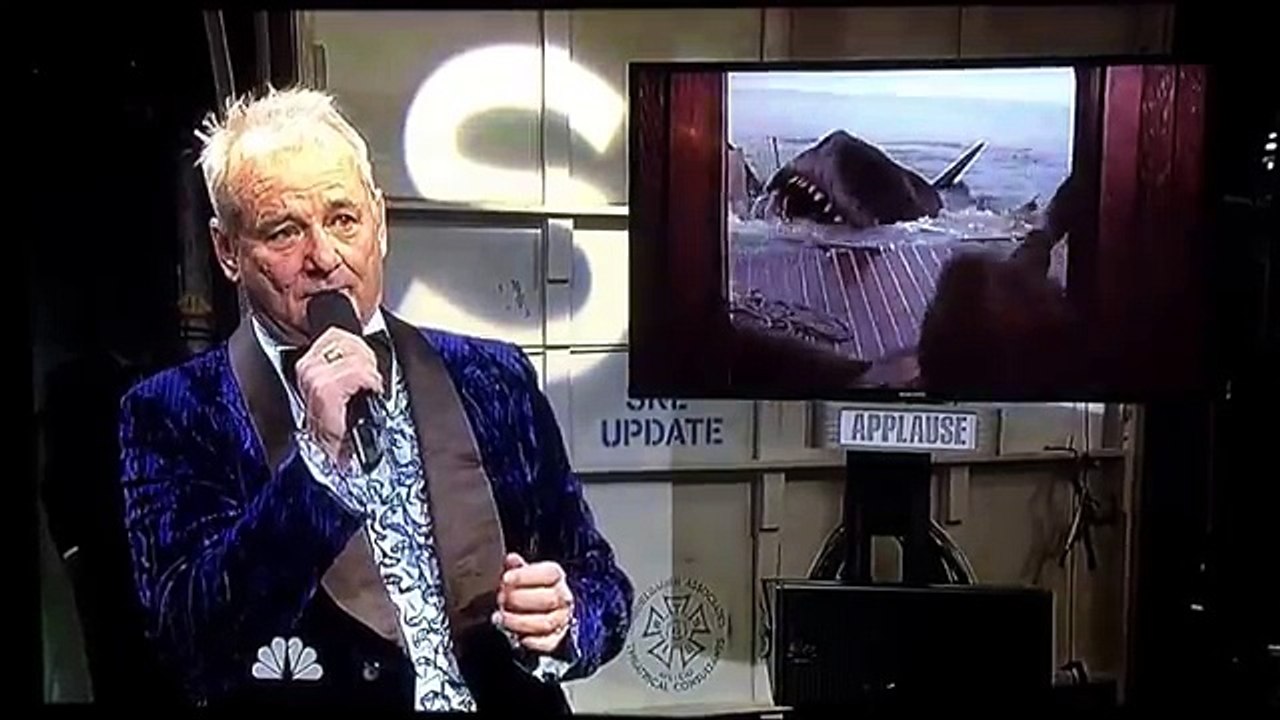 Bill Murray sings Jaws LIVE on SNL 40th Anniversary