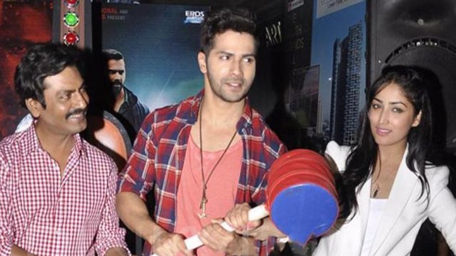 Varun, Nawazuddin & Yami Gautam For The Promotion Of 'Badlapur'