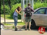 Car Wheel thief Funny video clips
