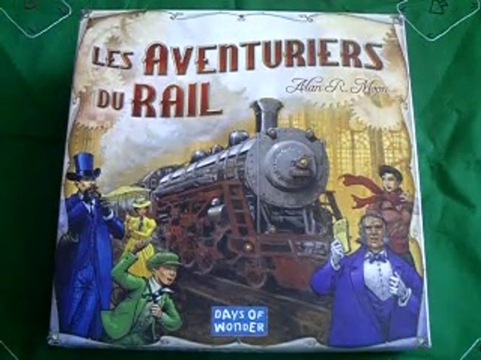 Vidéorègle #62: Le jeu de société "Les Aventuriers du Rail"
