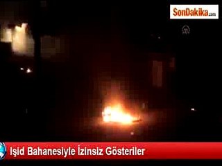 Çukurcada Işid Bahanesiyle İzinsiz Gösteriler | 8 Ekim 2014 Son Gündem |