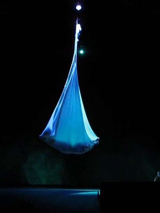Aerial Hammock Performance as  mermaid
