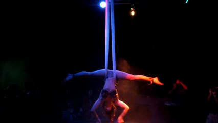 Sketch Cabaret aerialist Holly Jarvis