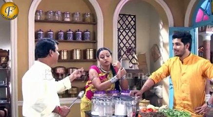 All men in the kitchen in the kitchen in serial 'Hum hai naa' On location