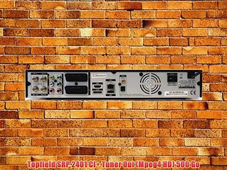 Topfield SRP 2401 CI  Tuner Oui (Mpeg4 HD) 500 Go
