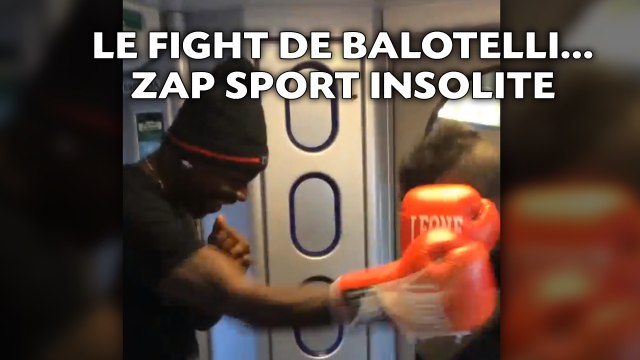 Le fight de Balotelli, Ronaldo «l'ivrogne»... ZAP Sport insolite