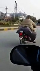 smart guy on bike