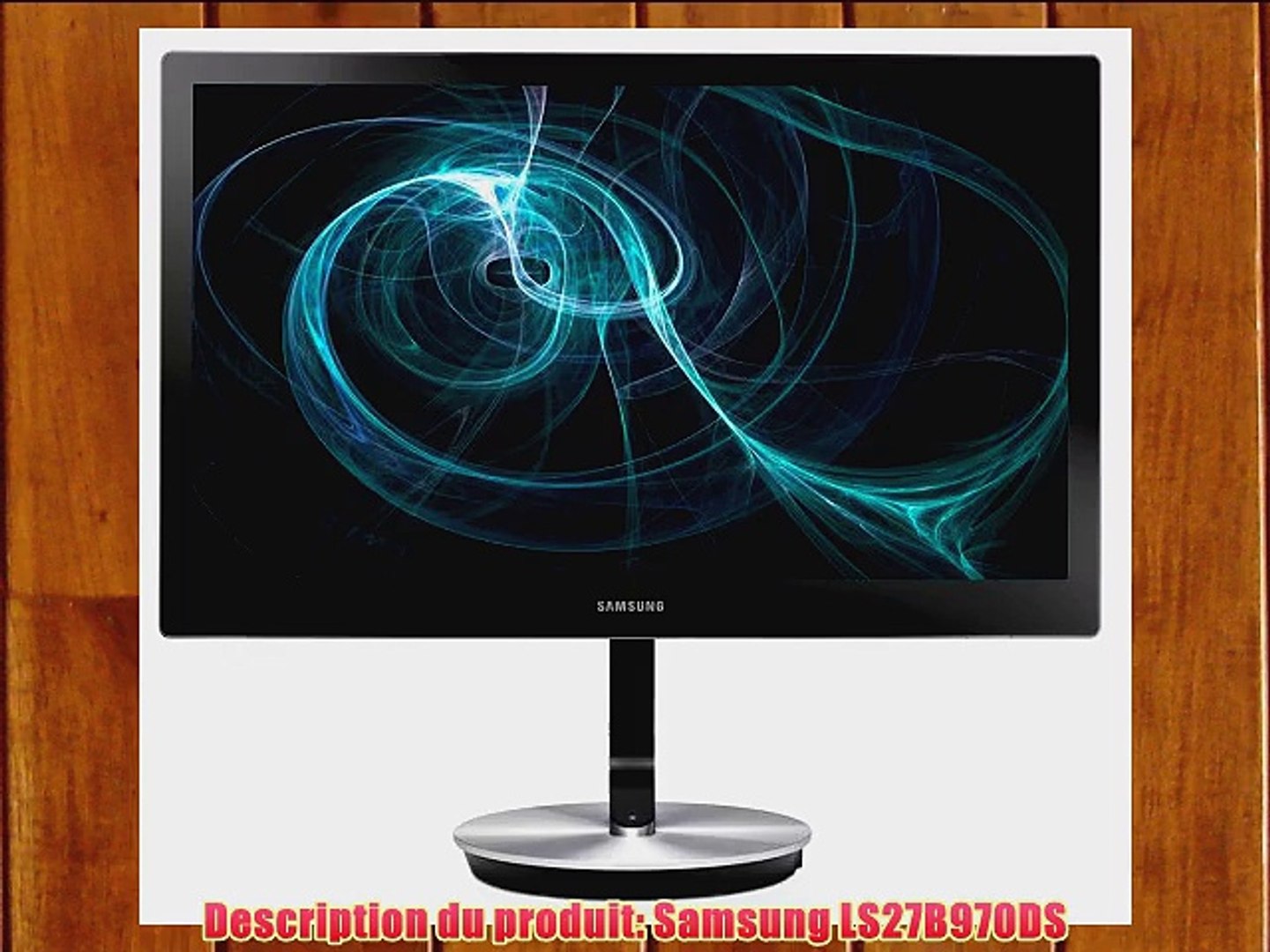 ⁣Samsung - S27B970D - Ecran plat LCD 27 (685 cm) - 1920 x 1080 - 5 ms - VGA - DVI - HDMI