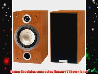 Tannoy Enceintes compactes Mercury V1 Noyer fonc?