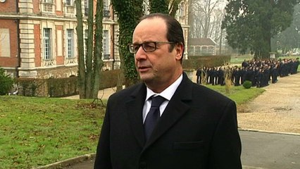 Déclaration lors du déplacement à l'EPIDE de Montry