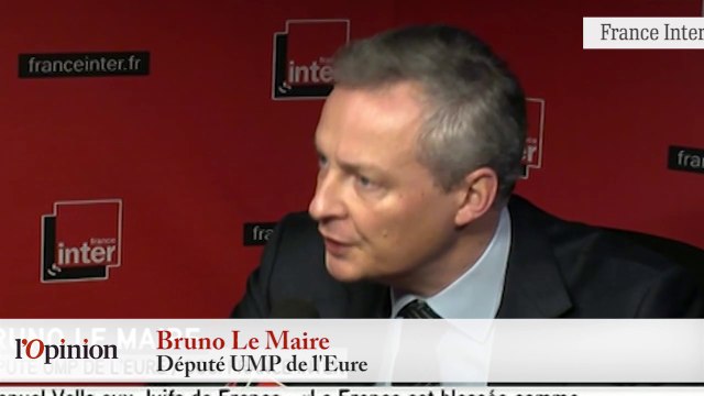 TextO’ : Bruno Le Maire : Profond dégoût et lassitude devant cet antisémitisme chronique