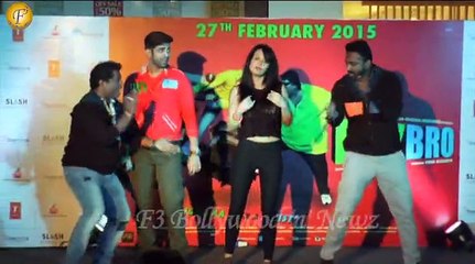 STARCAST OF HEY BRO PERFORMANCE ON THE HIT TRACK BIRJU AT OBEROI MALL