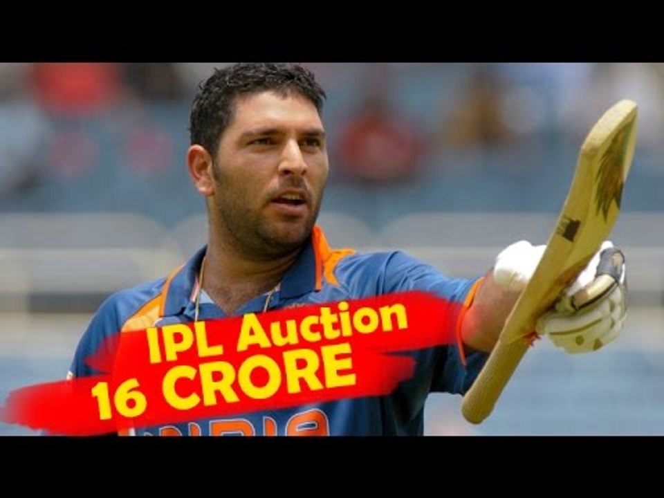 IPL 2015 Auction | Yuvraj Singh Gets Auctioned For 16 CRORES