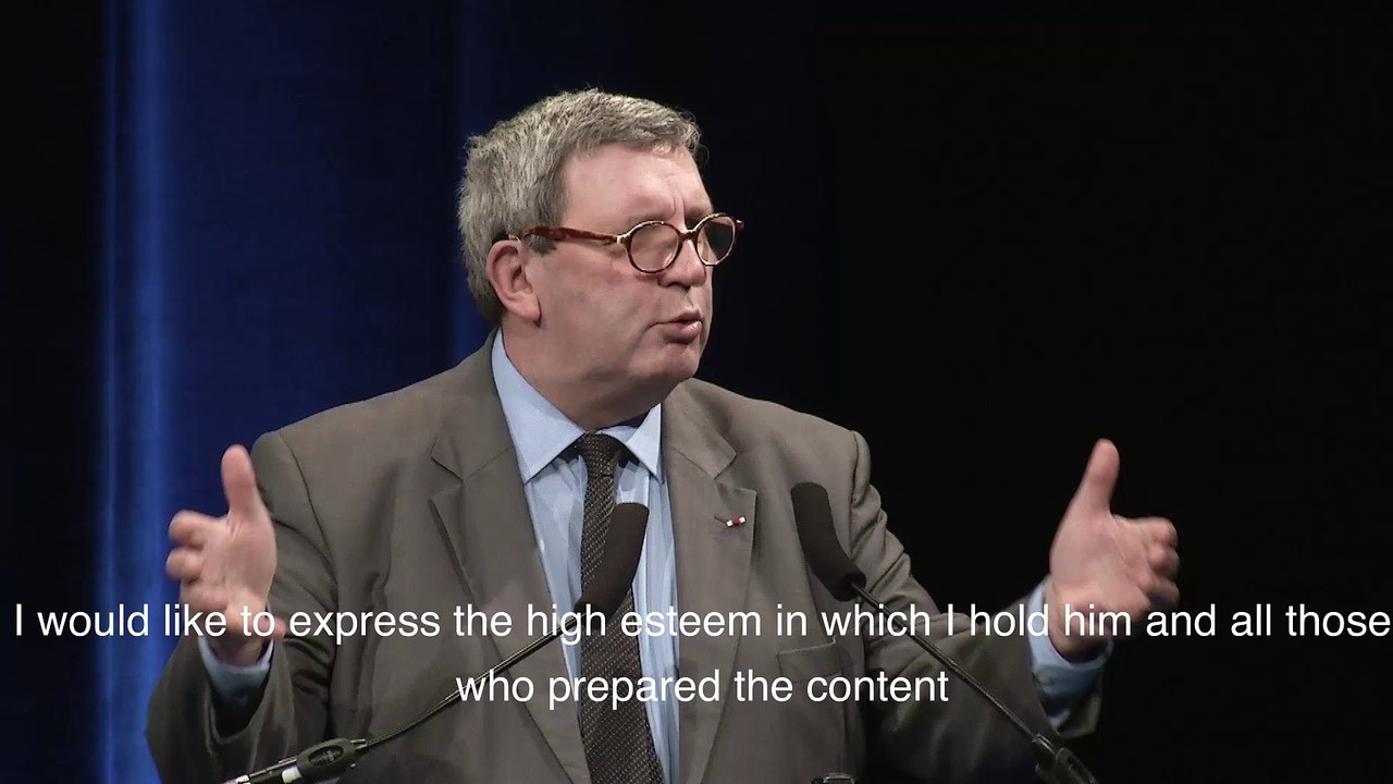 [FIC2015] Discours du Général d’armée (2S) Marc Watin-Augouard, Directeur du CREOGN, Fondateur du FIC