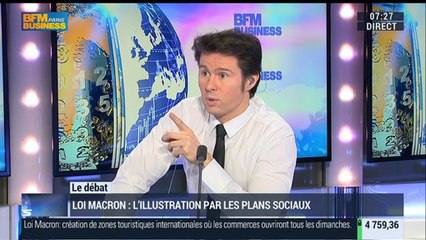 Guillaume Paul: Plans sociaux: La loi Macron veut faciliter les licenciements collectifs - 16/02
