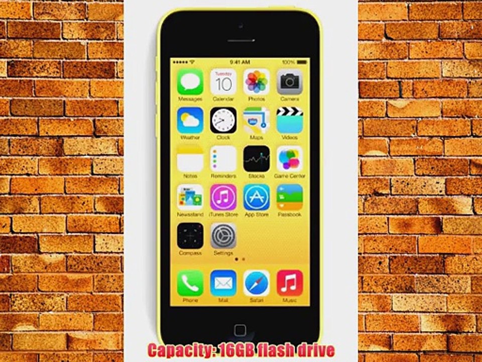 Apple iPhone 5c 16GB Yellow SIM-Free Smartphone - Genuine UK Stock Unlocked for All Networks