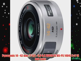 Panasonic 14 - 42 mm / F 35 - 56 G X VARIO PZ HS-PS 14042 E-S 14 mm-Lens