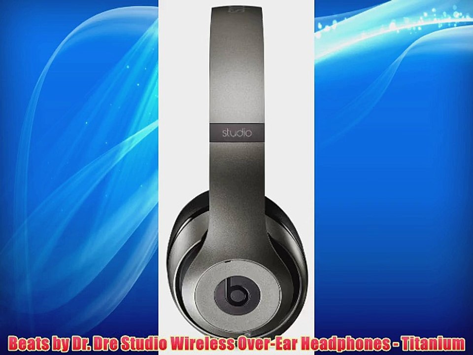 Beats by Dr. Dre Studio Wireless Over-Ear Headphones - Titanium