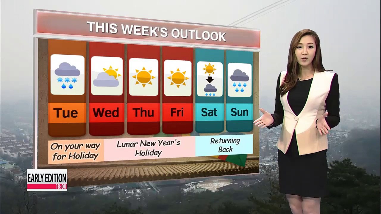 Mild holiday weekend expected until Sunday