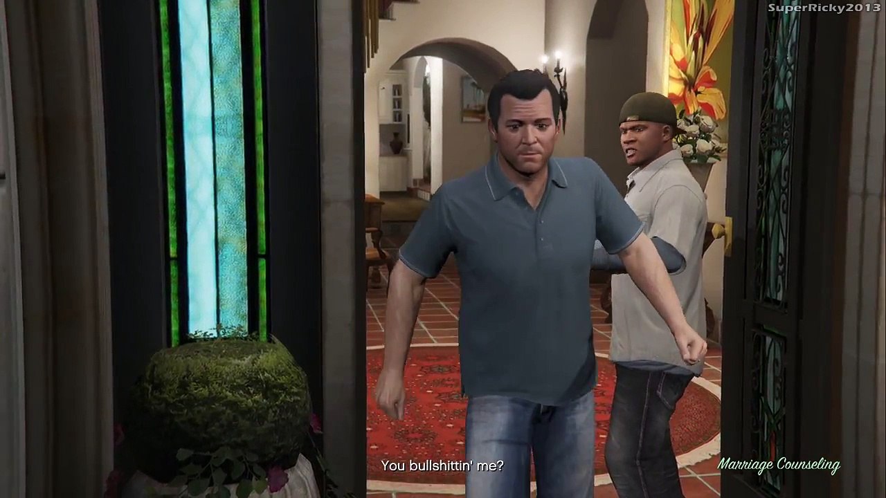 GTA 5 First Person Walkthrough: Mission 7 Marriage Counseling