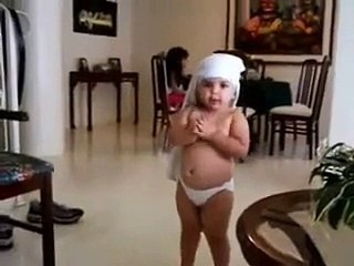 Very funny child dance