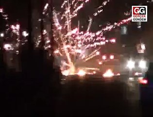 CİZRE'DEKİ OLAYLARDA PTT ŞUBESİ VE BİR İŞYERİ İLE MEM U ZİN HEYKELİ YANDI