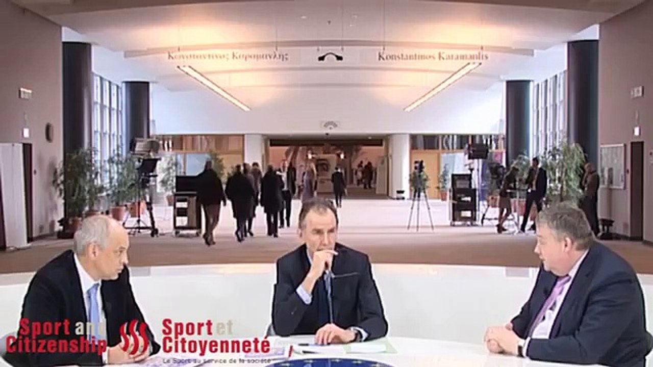 Sport Corner avec Marc Tarabella et Albrecht Sonntag