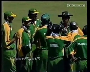 Wasim Akram 3 wickets in first over vs India 1999