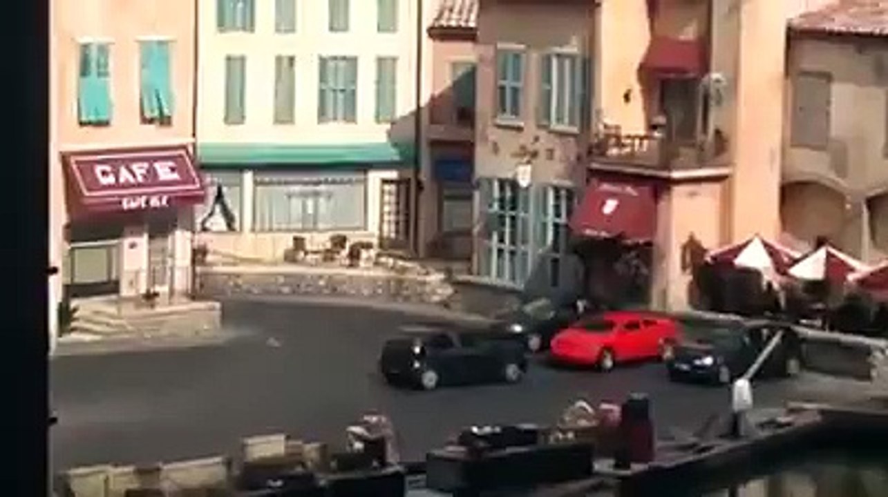 Wonderful driving of car