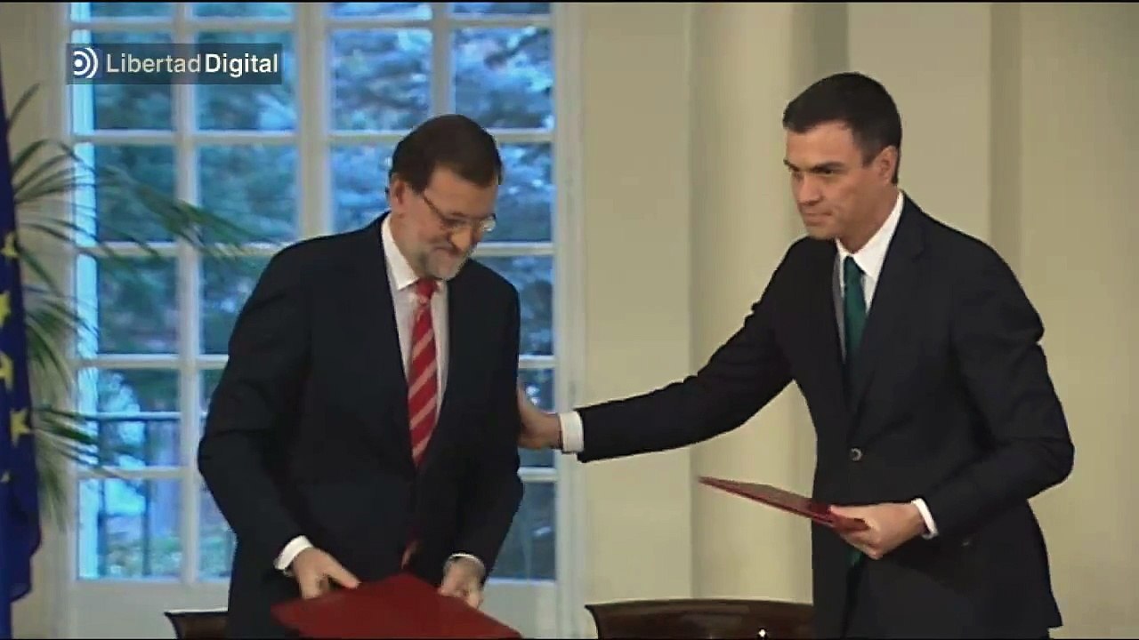 Pacto contra el Yihadismo entre Rajoy y Pedro Sánchez
