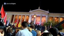 Euforia entre los seguidores de Syriza