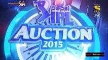 Indian Premiere League IPL Season 8 2015 {Aucation} 16th February 2015 Video Watch Online Pt5