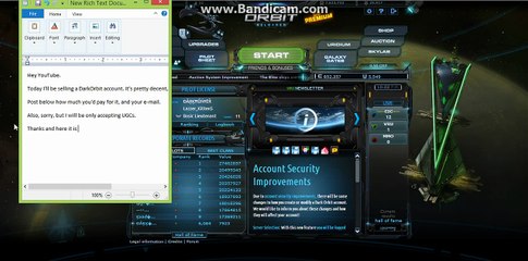 Buy Sell Accounts - Selling DarkOrbit account 2014(1)