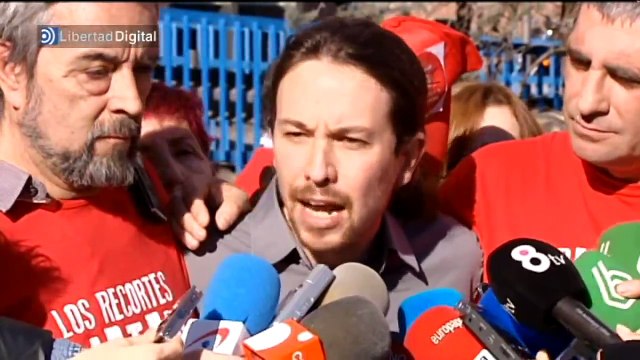 Pablo Iglesias defiende a Tsipras atacando a Merkel